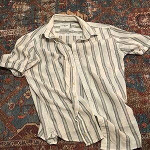 Soft cotton button up